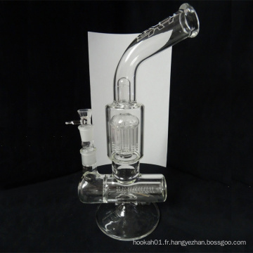 Percolator Dome Splash Guard Hookah Glass Smoking Water Pipes (ES-GB-330)